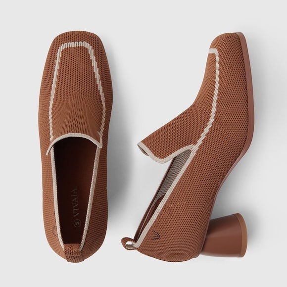 Vivaia Shoes - VIVAIA Square-Toe Patterned Heels